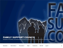 Tablet Screenshot of family-support.org